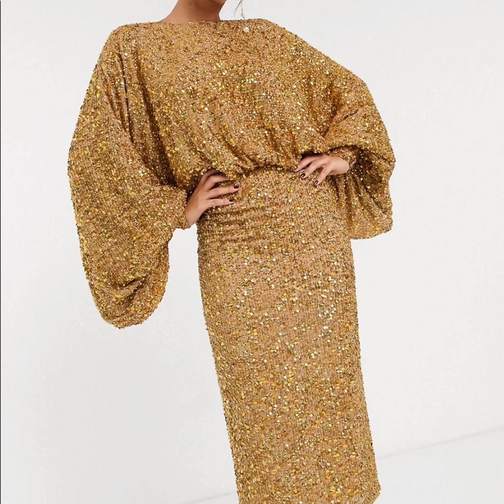 Gold Dress